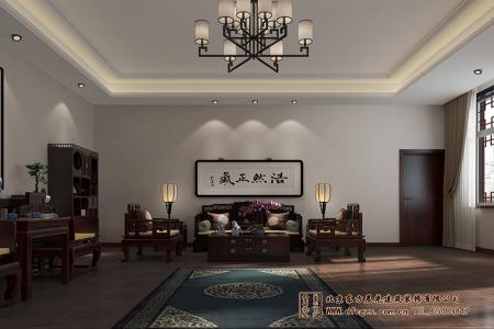 中式四合院會(huì)客廳設(shè)計(jì)